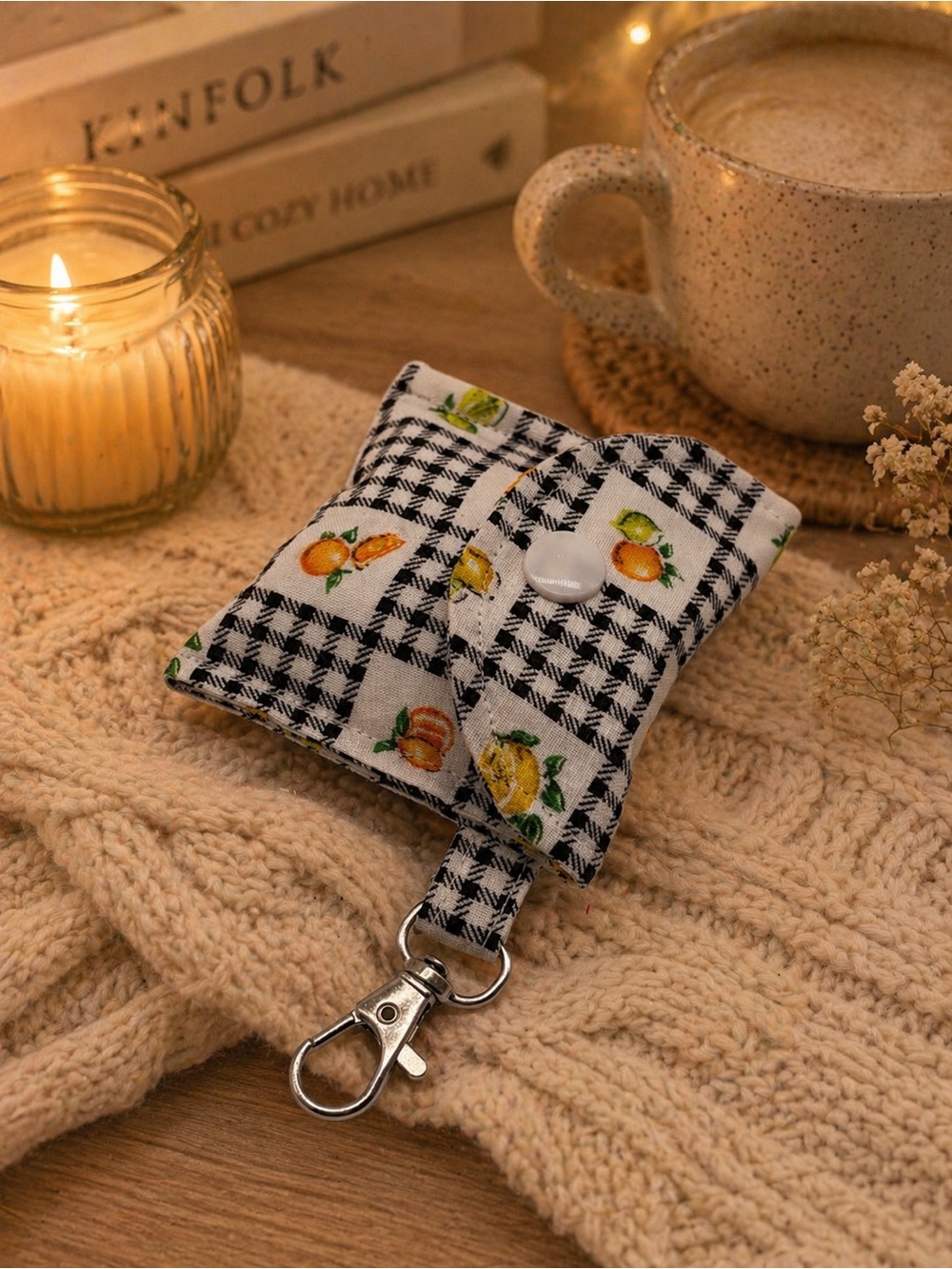 Citrus Print AirPods Case